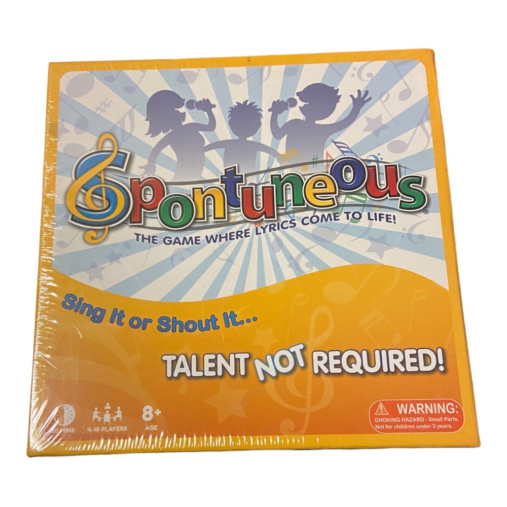 Spontuneous The Game Where Lyrics Come To Life - New